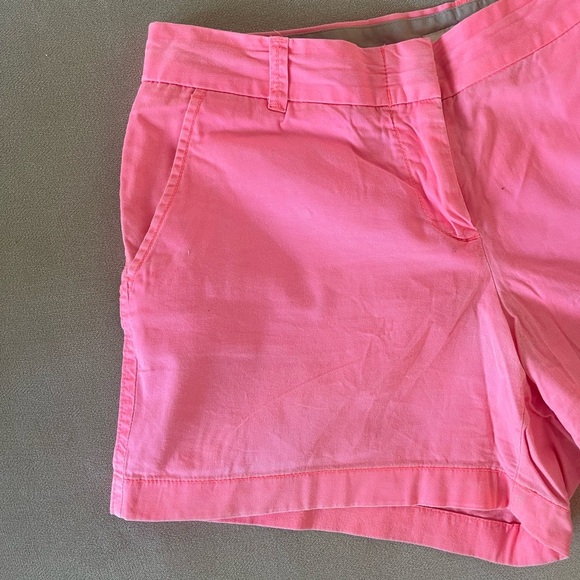 Hot Pink J. Crew “Broken In Chino Shorts” - Picture 6 of 9